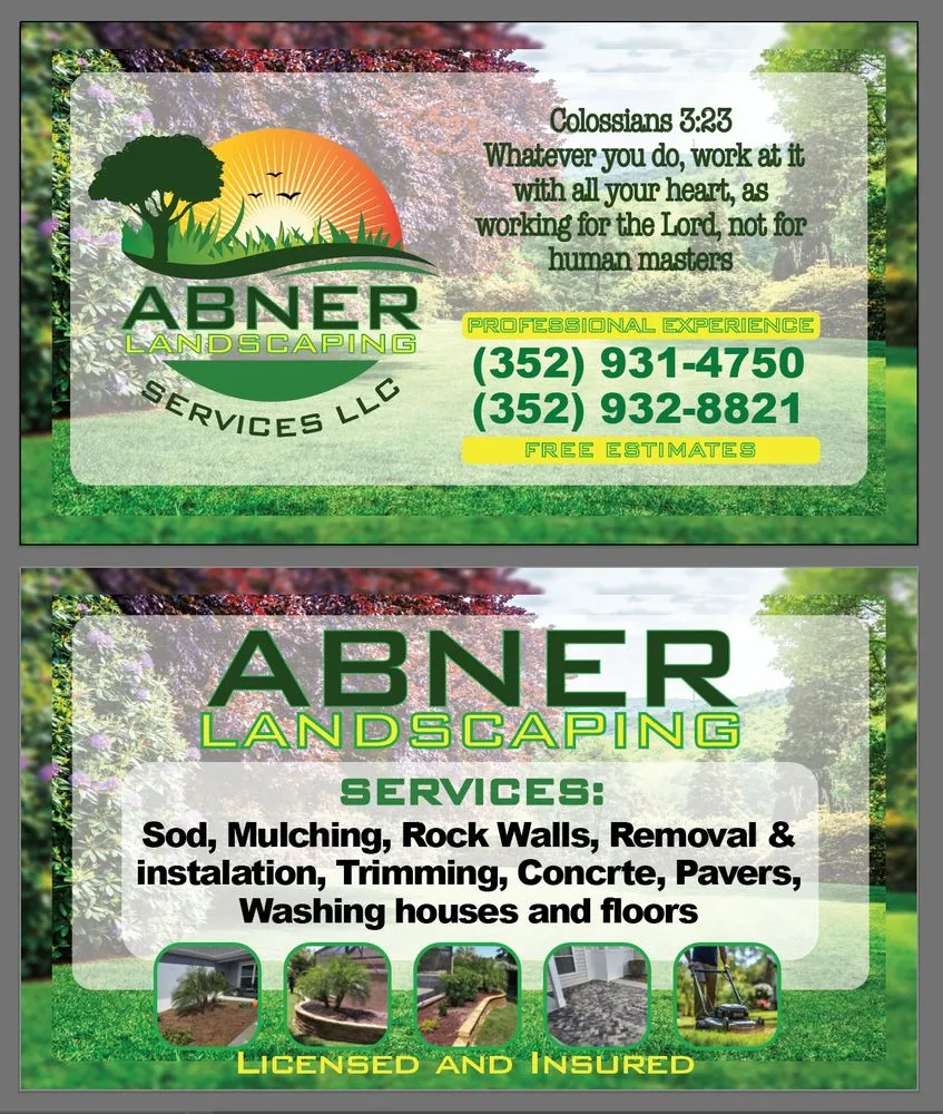 Expert garden landscaping experts serving Lady Lake, FL - Abner Lanscaping Services