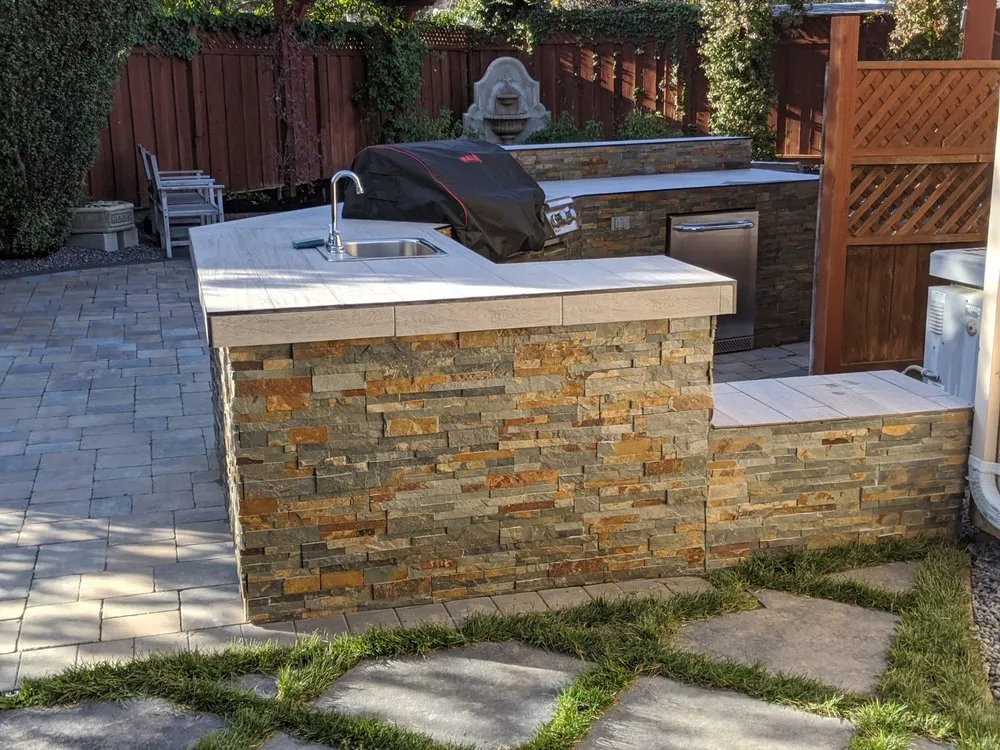 Custom lawn care service in San Martin, CA by Abonce Landscape