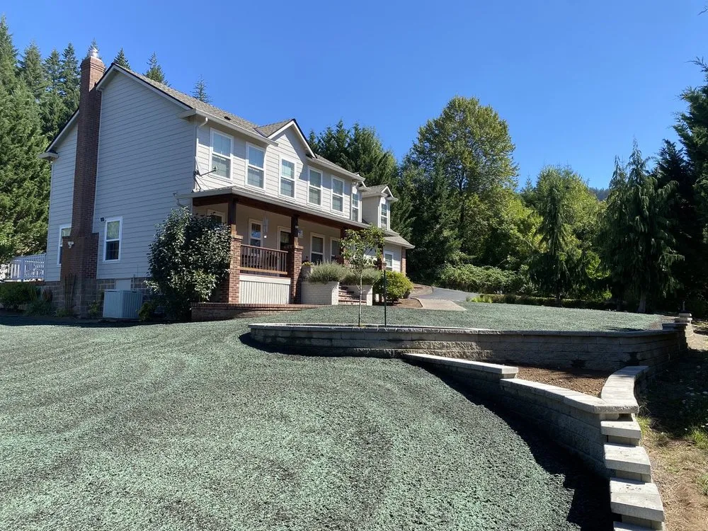 Professional yard maintenance in Ridgefield, WA by Above & Beyond Hydroseed