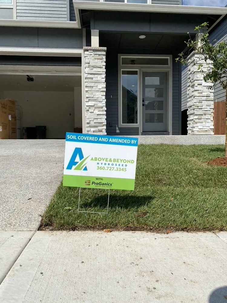 Top-rated lawn mowing service experts serving Ridgefield, WA - Above & Beyond Hydroseed