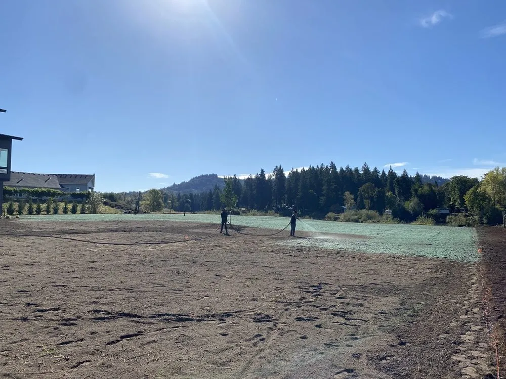 Top-rated outdoor landscaping near you in Ridgefield, WA by Above & Beyond Hydroseed