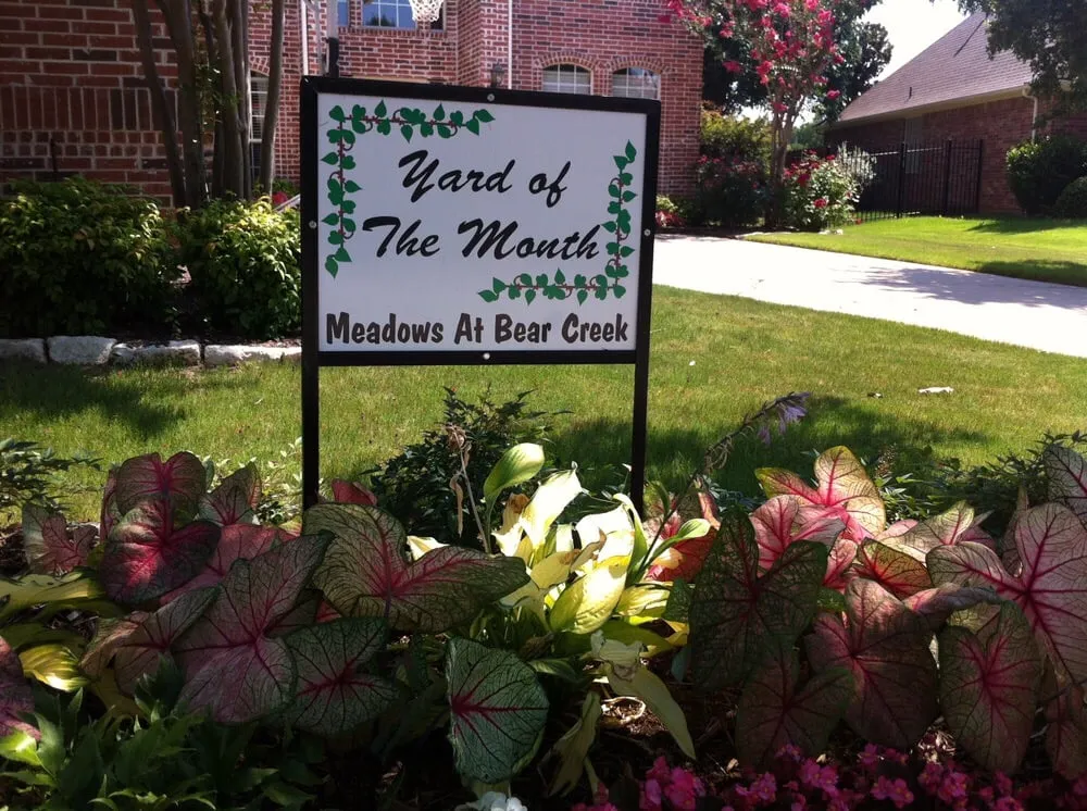 Top-rated garden landscaping with custom design in Southlake, TX by Above & Beyond Landscaping