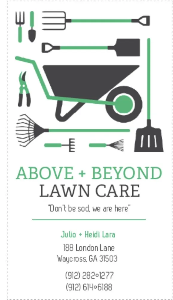 Professional yard maintenance for residential properties across Waycross, GA - Above + Beyond Lawn Care