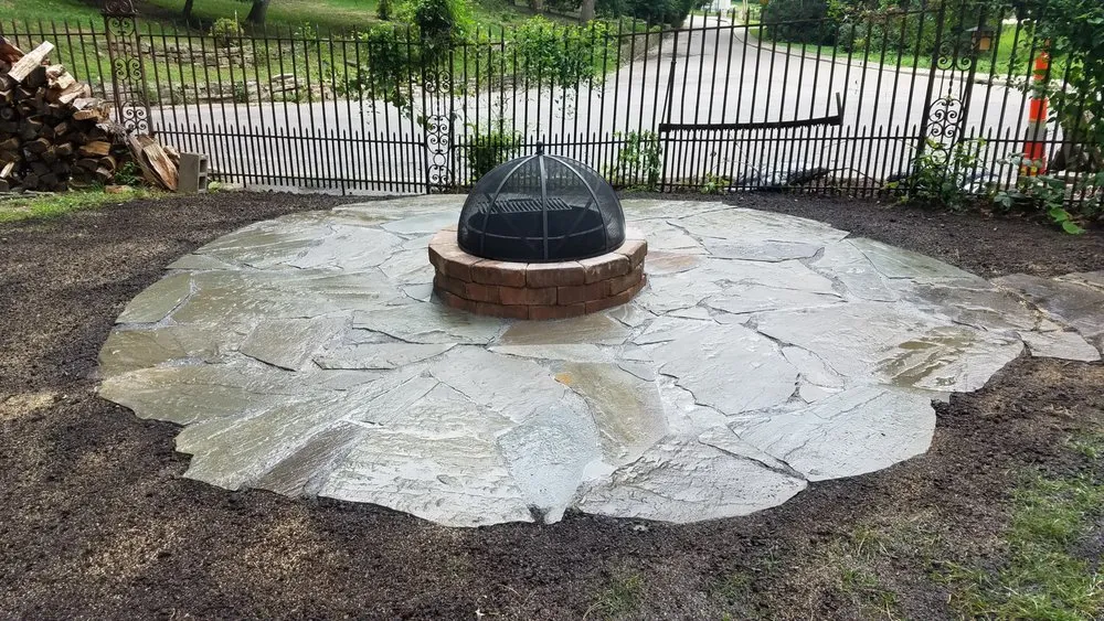 Local landscaping services with custom design across Clive, IA - Above & Beyond Outdoor