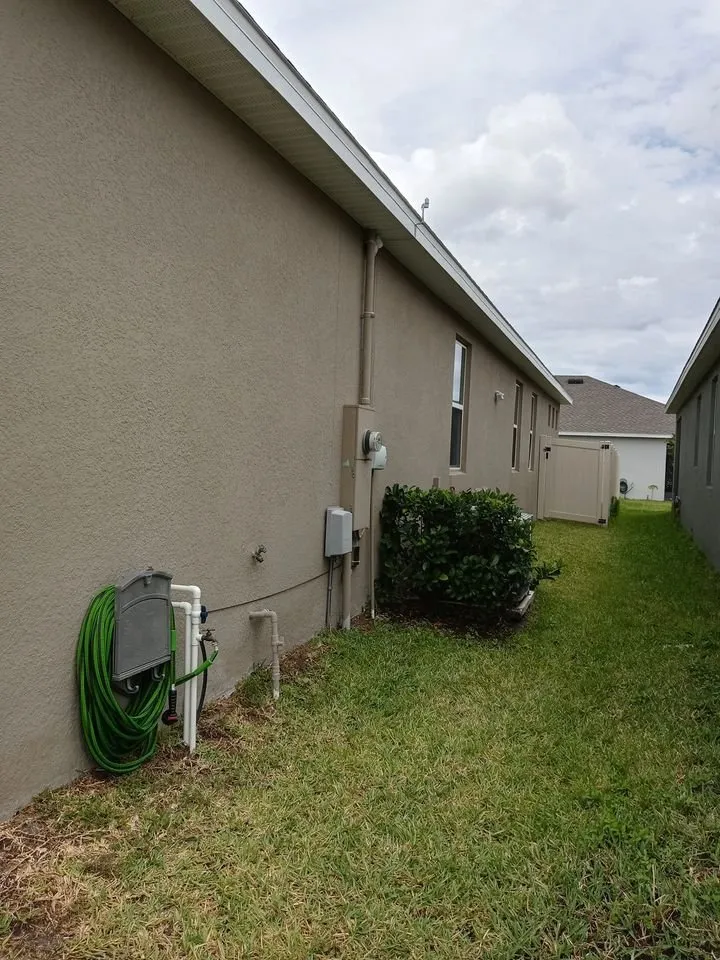 Local yard cleanup service with custom design in St Cloud, FL by Above & Beyond Pressure Washing & Landscaping