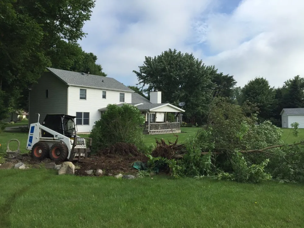 Custom lawn mowing service experts serving South Bend, IN - Above & Beyond Tree and Shrubbery Service