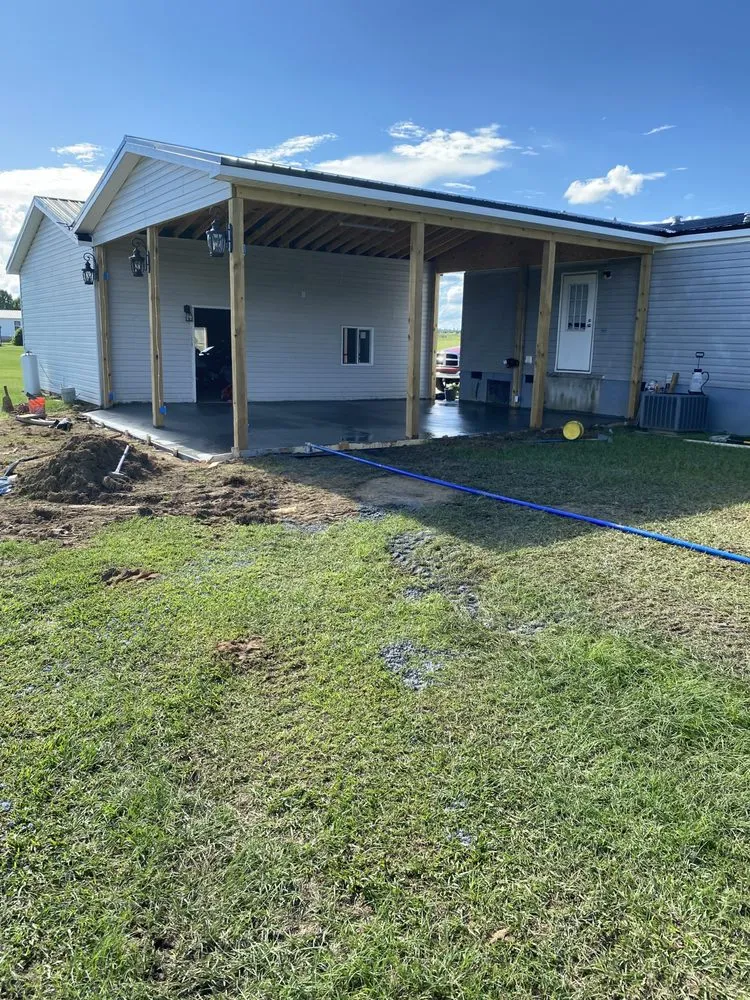 Custom landscape installation for beautiful yards across Stone Mountain, GA - Above All Concrete