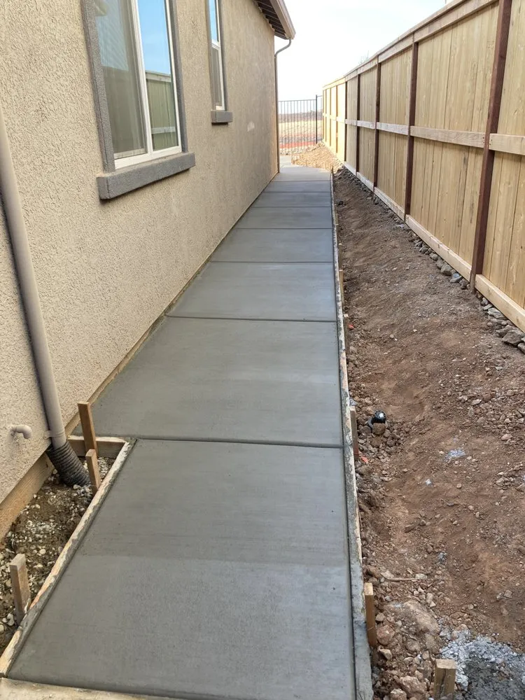 Custom residential landscaping in Folsom, CA by Above All Landscaping