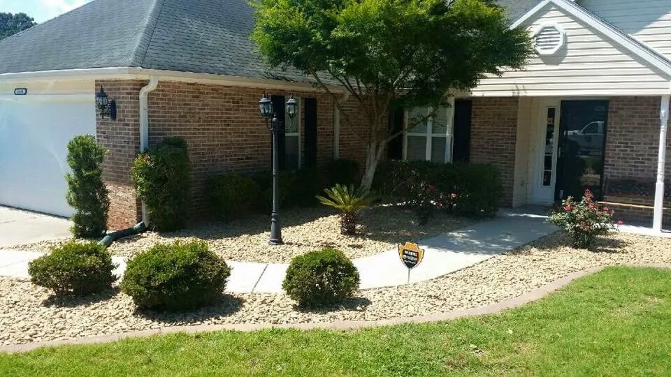 Professional landscape installation in Myrtle Beach, SC - Above All Landscaping
