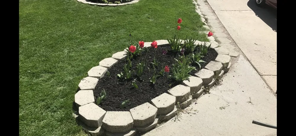 Local landscape installation in Riverton, UT by Above All Landscaping