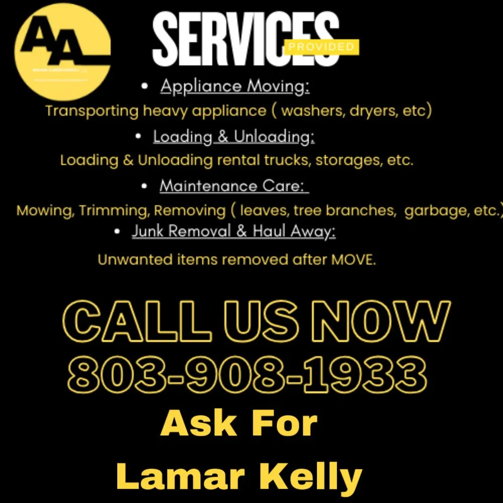 Top-rated yard cleanup service experts serving Columbia, SC - Above All Moving and Maintenance