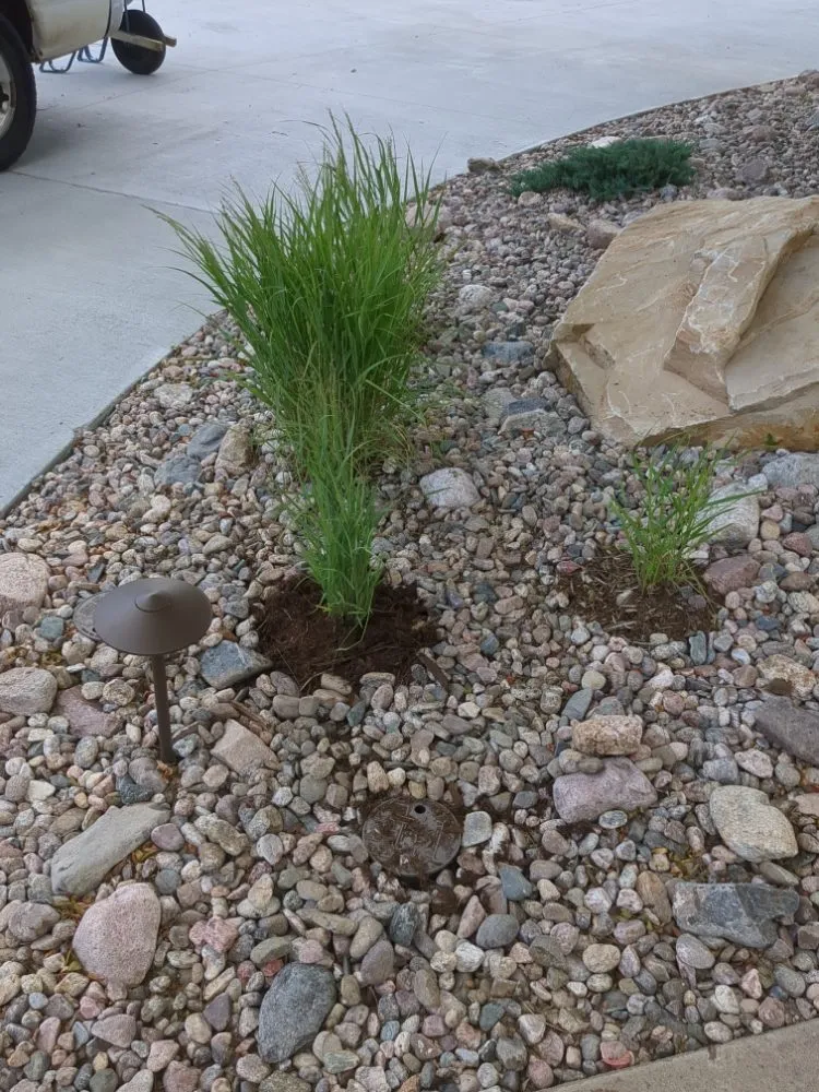 Custom garden landscaping in Evans, CO - Above All Other Services