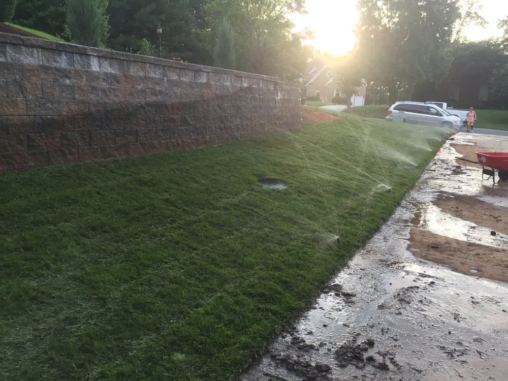 Affordable outdoor landscaping in Concord, NC by Above All Sprinklers Landscapes & Drains