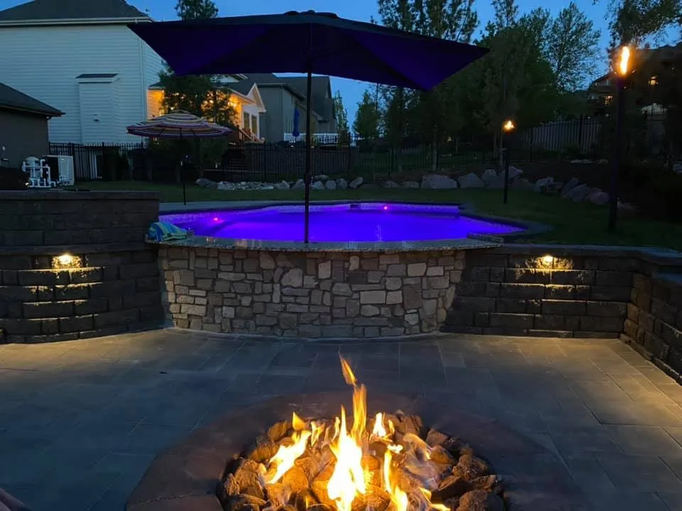 Local yard cleanup service with custom design in Omaha, NE by Above and Beyond Complete Grounds Maintenance