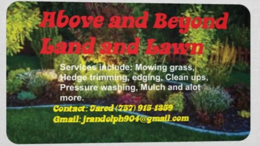 Local lawn care service with custom design across Hampton, VA - Above And Beyond Land And Lawn