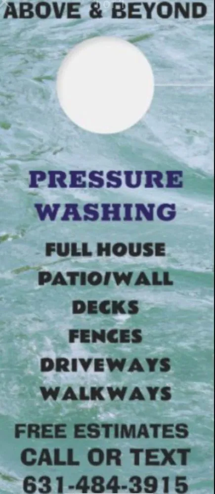 Local lawn care service experts serving Kings Park, NY - Above and Beyond Landscape and Power Washing