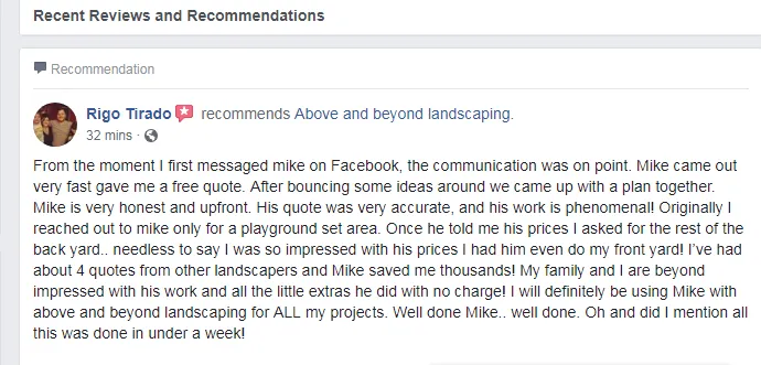 Reliable outdoor landscaping experts serving Hesperia, CA - Above And Beyond Landscaping