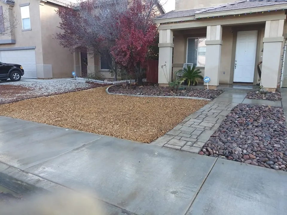 Expert landscape design in Hesperia, CA by Above And Beyond Landscaping
