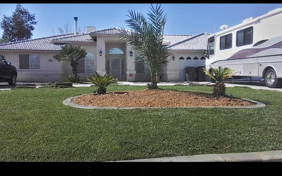 Affordable residential landscaping in Hesperia, CA by Above And Beyond Landscaping
