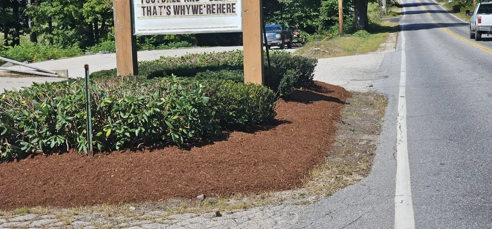 Custom landscaping services in Wolfeboro, NH by Above and Beyond Landscaping