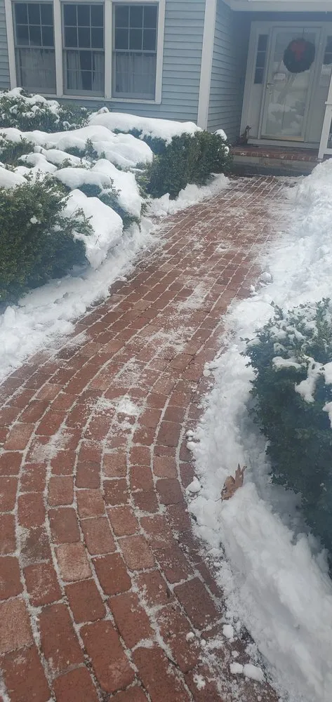 Custom outdoor landscaping in Wolfeboro, NH by Above and Beyond Landscaping