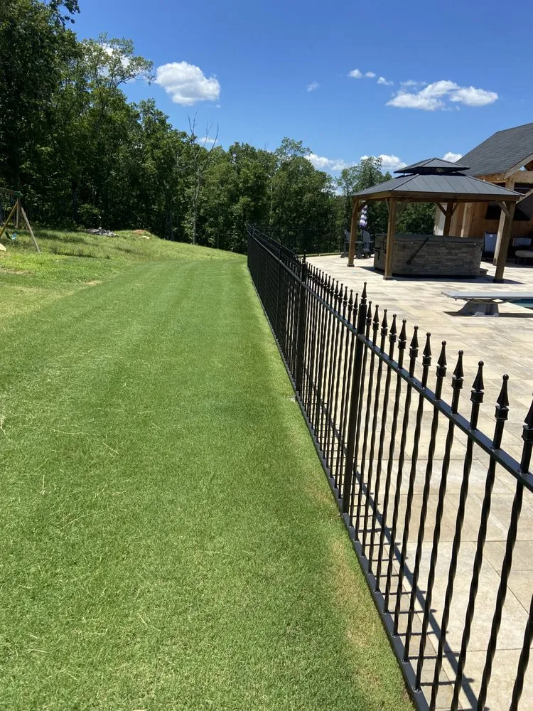 Custom landscaping services for homes in Plainville, GA by Above And Beyond Lawn And Landscape