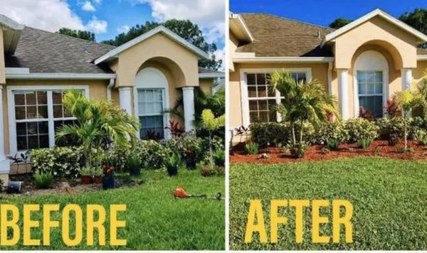 Above and Beyond Lawn Care Logo