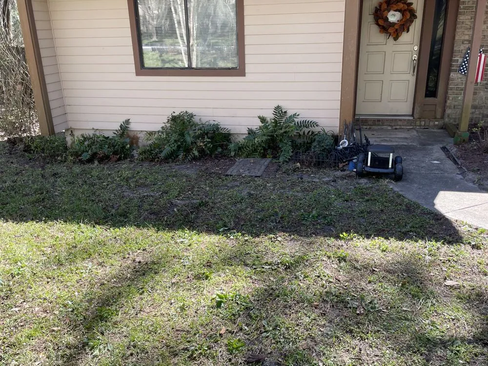 Local landscape installation in Gainesville, FL by Above and Beyond Lawn Care Systems