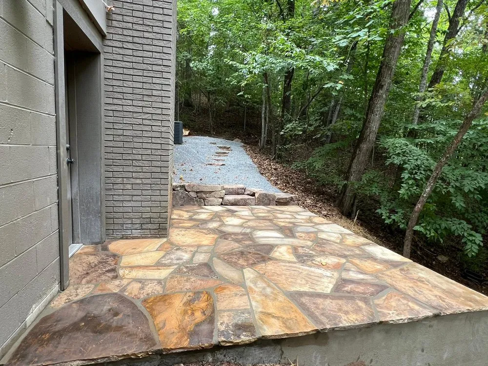 Top-rated outdoor landscaping for residential properties in Franklin, NC by Above and Beyond Lawncare