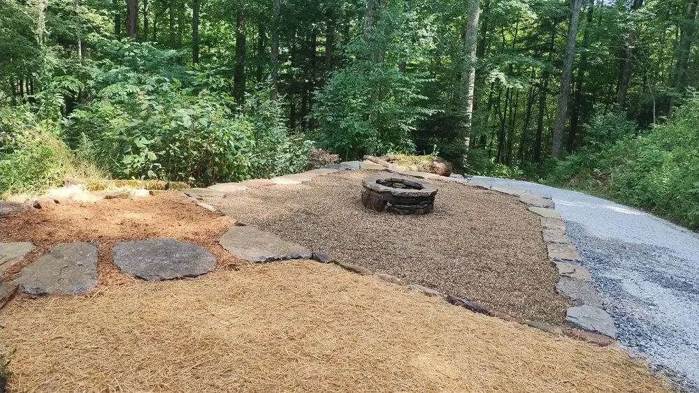 Custom landscaping services for outdoor upgrades across Franklin, NC - Above and Beyond Lawncare