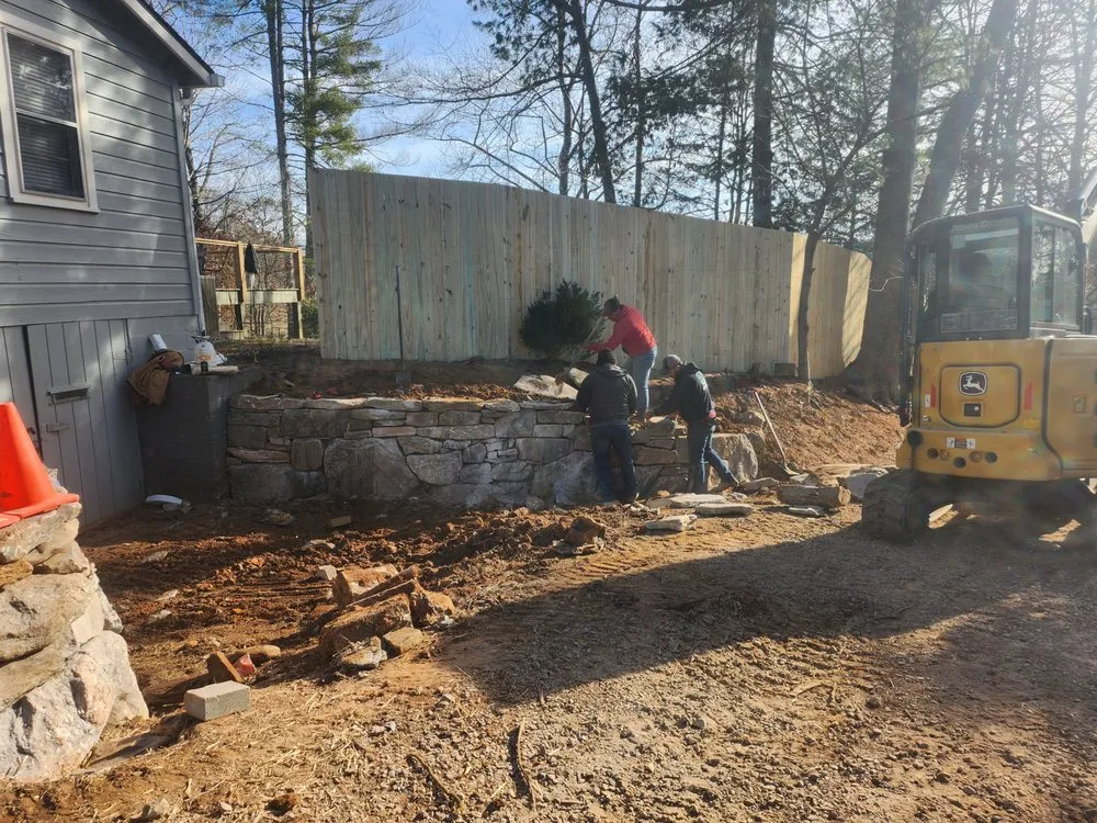 Expert garden landscaping in Franklin, NC by Above and Beyond Lawncare