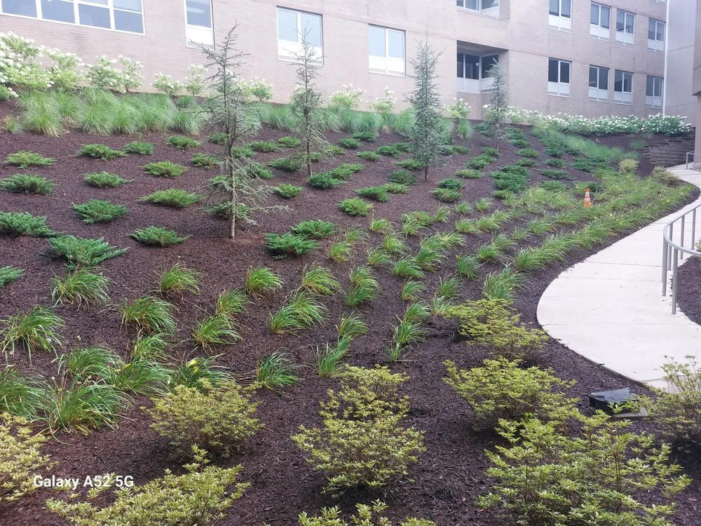 Custom outdoor landscaping in Larksville, PA - Above and Beyond Lawncare