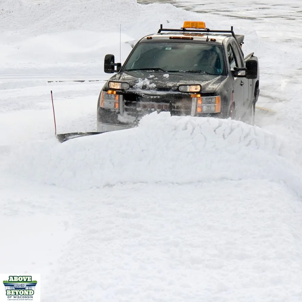 Custom yard cleanup service for homes in Green Bay, WI by Above and Beyond of WI