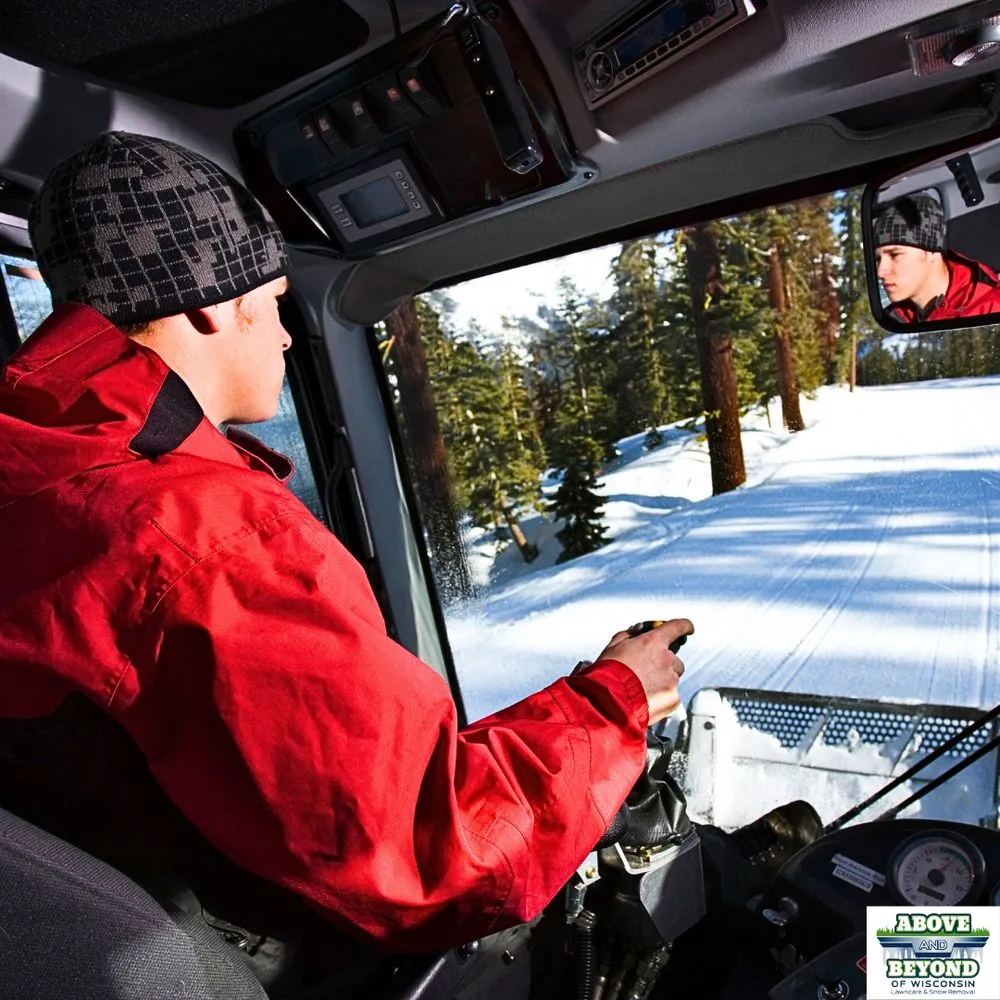 Professional landscape installation in Green Bay, WI by Above and Beyond of WI