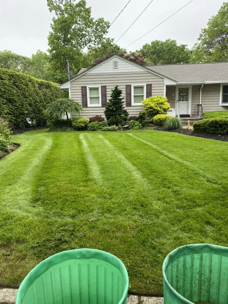 Professional residential landscaping in Ronkonkoma, NY by Above Average Landscaping