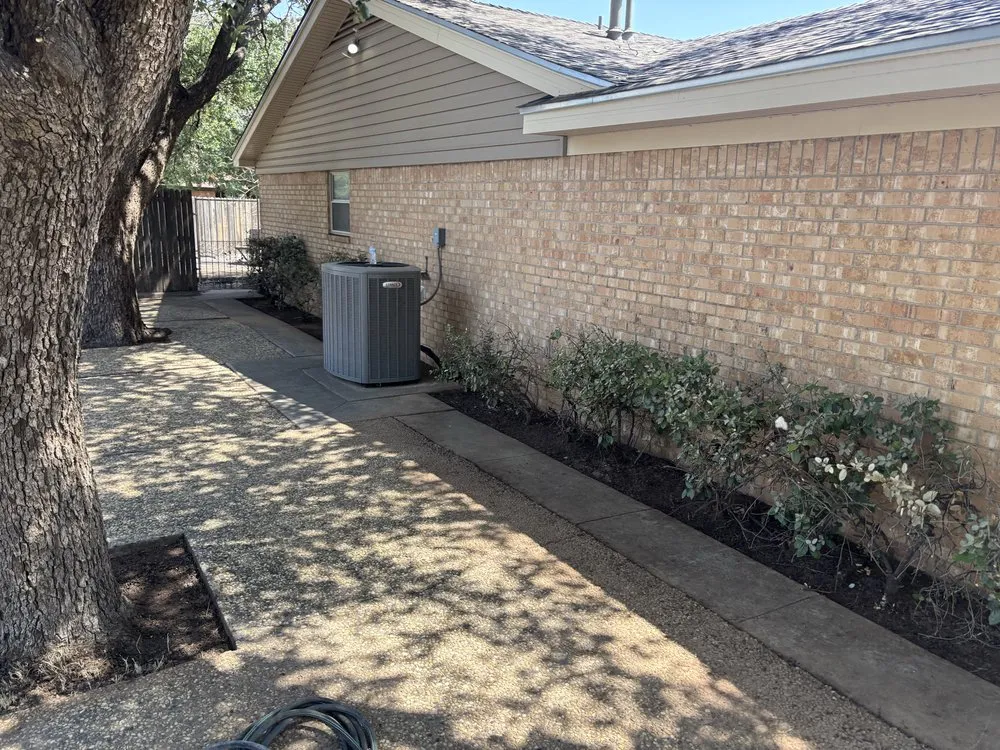 Professional landscape design in Midland, TX by Above Average Lawn Care