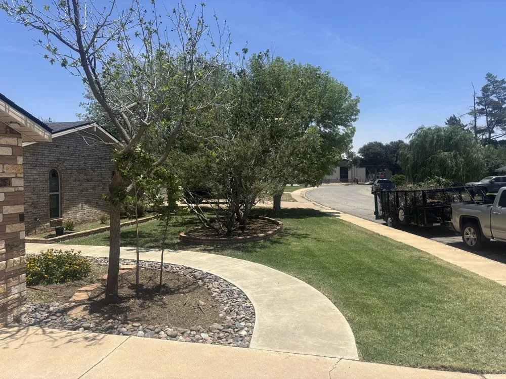 Custom residential landscaping in Midland, TX - Above Average Lawn Care