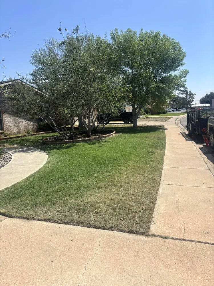 Top-rated lawn mowing service for year-round maintenance in Midland, TX by Above Average Lawn Care