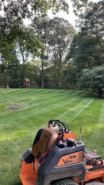 Affordable landscape installation in Stamford, CT by Above the Rest Landscape