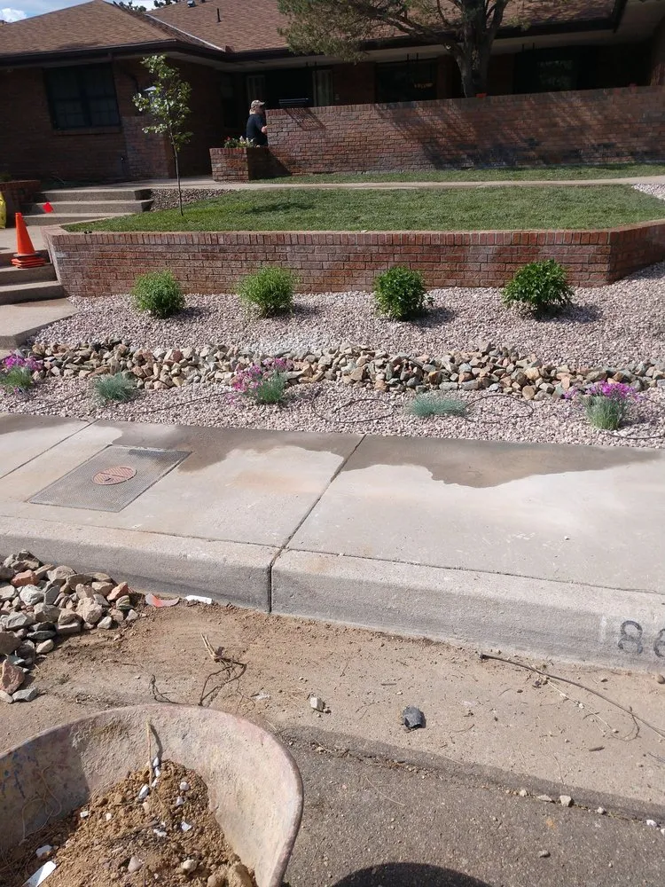 Expert landscape installation for beautiful yards in Albuquerque, NM by ABQ Landscaping & Maintenance