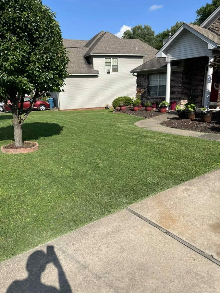 Local landscape installation in Little Rock, AR - Abraham's Lawn Services