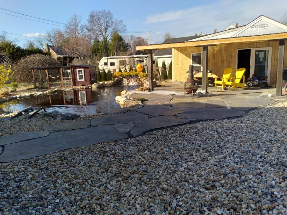 Professional outdoor landscaping experts serving Chicopee, MA - Abram's Masonry