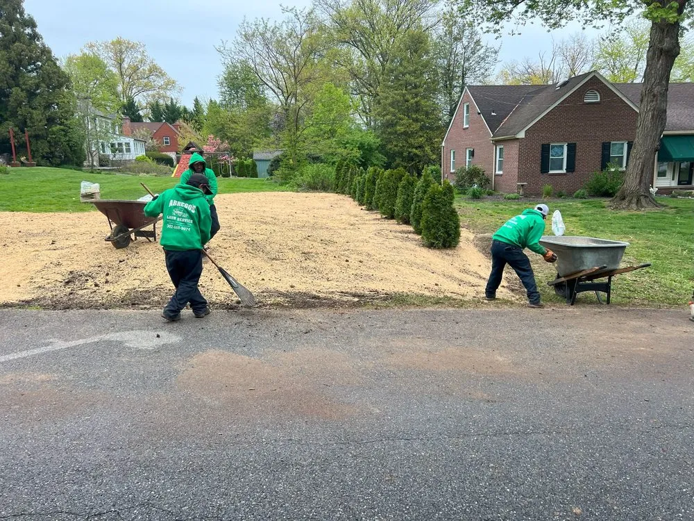 Top-rated outdoor landscaping for year-round maintenance in Newark, DE by Abrego's Lawn Service