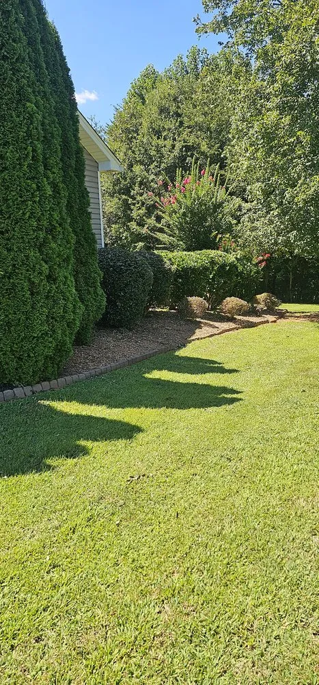Affordable garden landscaping for residential properties across Easley, SC - Absolute Best Lawn Care Service