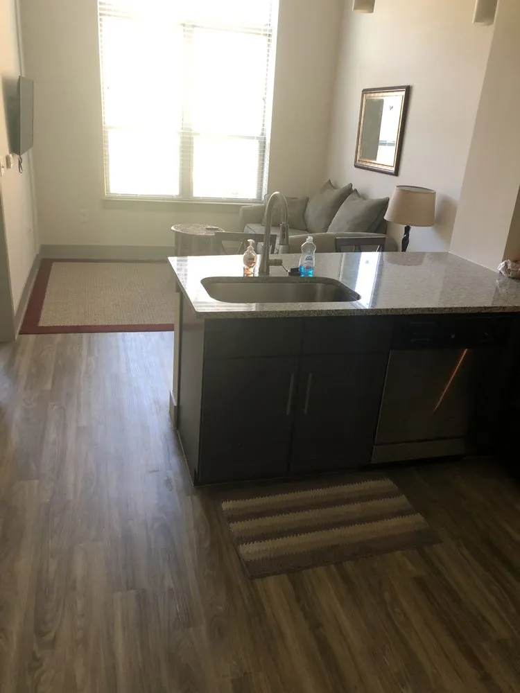 Custom garden landscaping in Atlanta, GA by Absolute Cleaning and More