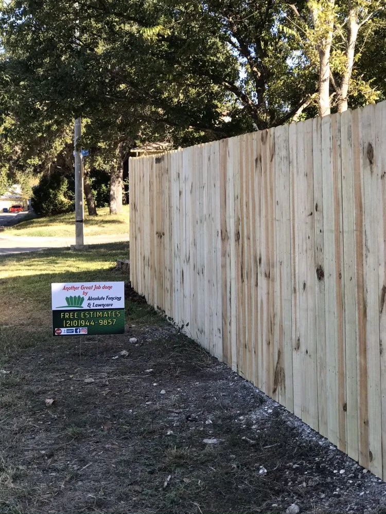 Custom landscape installation in San Antonio, TX - Absolute Fencing & Lawncare