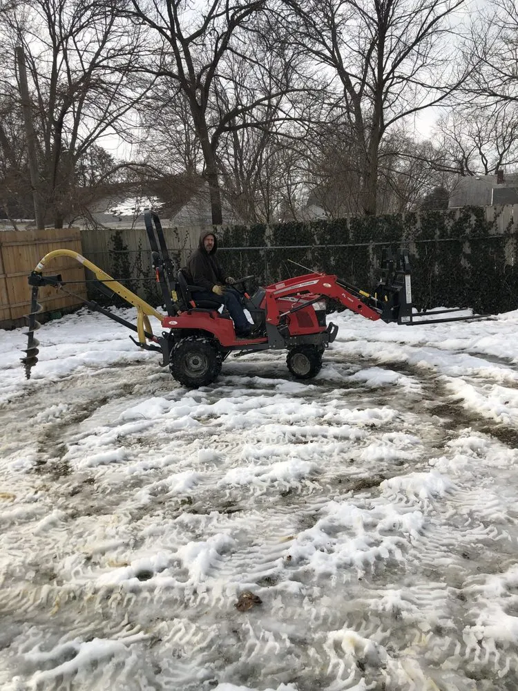 Custom landscape installation in Mount Morris, MI - Absolute Hauling & Services