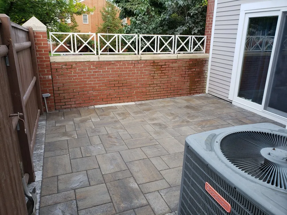 Custom garden landscaping in Stoughton, MA by Absolute Landscaping