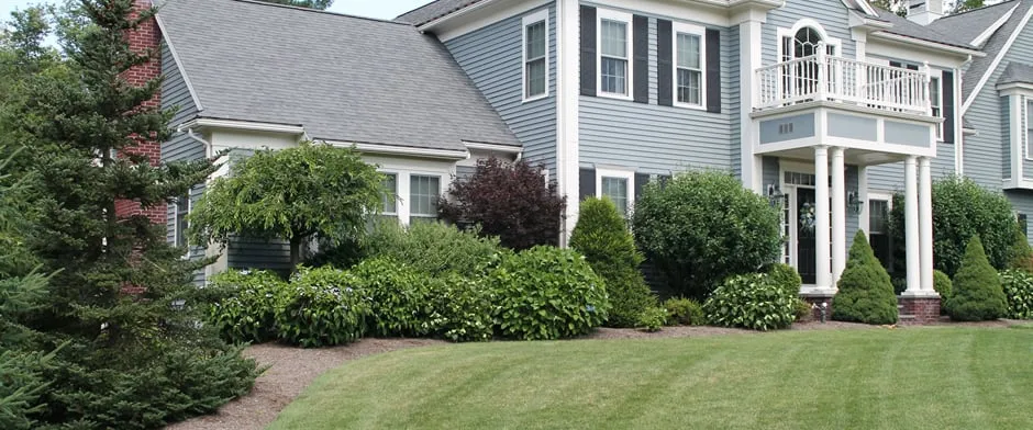 Local lawn mowing service for residential properties in Stoughton, MA by Absolute Landscaping