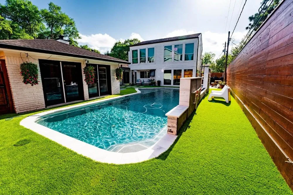 Custom landscape design in Houston, TX by Absolute Lawn Care and Landscaping